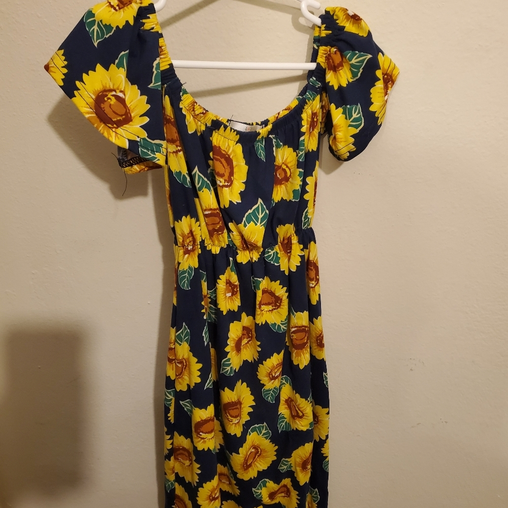 Toddler Sunflower Dress